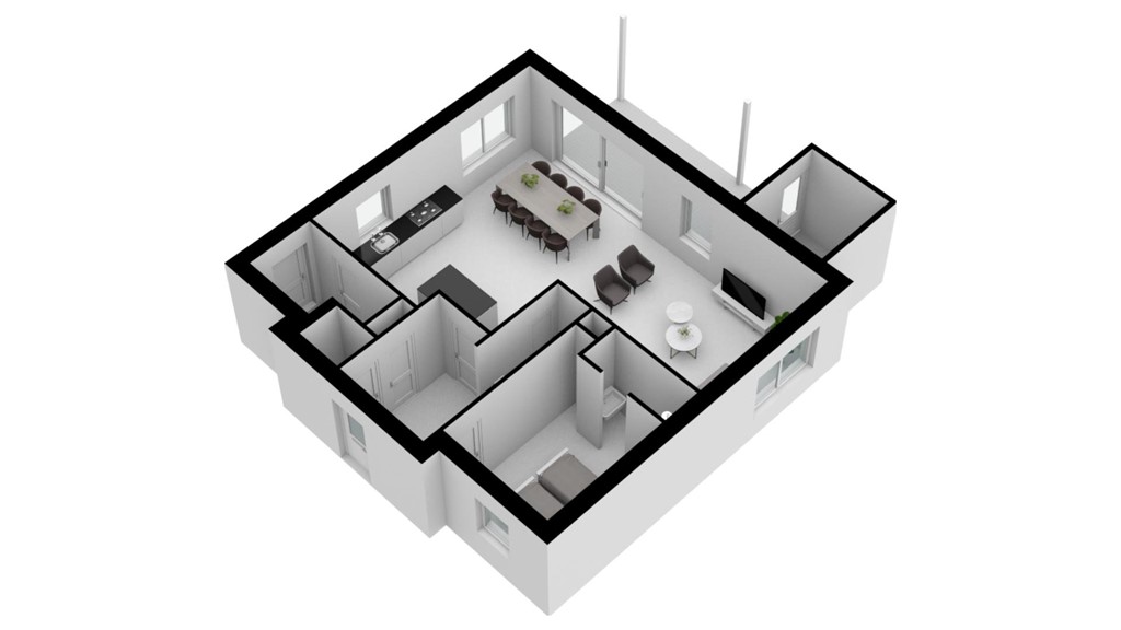 mediumsize floorplan