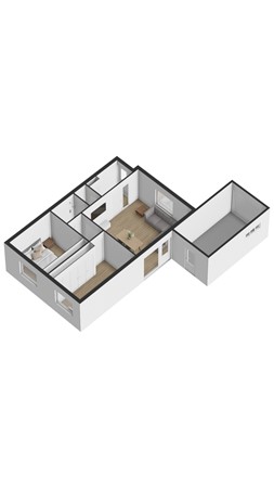 Floorplan - Wijk de Brabander 14, 4506 JA Cadzand
