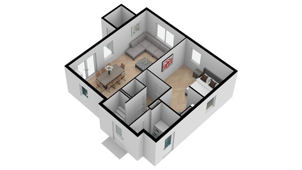 Floorplan - Oostduynen 17, 4506 GX Cadzand