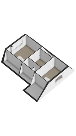 Plattegrond - Kanaalweg 1A, 4506 KN Cadzand - 3D_1eVerdieping.jpg