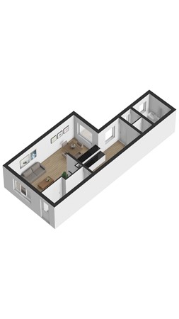 Plattegrond - Nieuwleusenerstraat 8, 4506 AB Cadzand - 3D_BeganeGrond.jpg