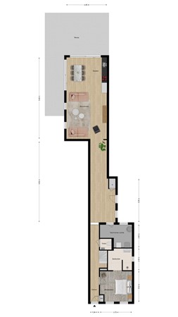Plattegrond - Dorpsstraat 6, 4525 AH Retranchement - BeganeGrond.jpg