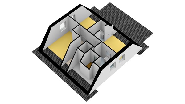 Plattegrond - Zeedijk 24-348, 4504 PN Nieuwvliet - 3D_1eVerdieping.jpg