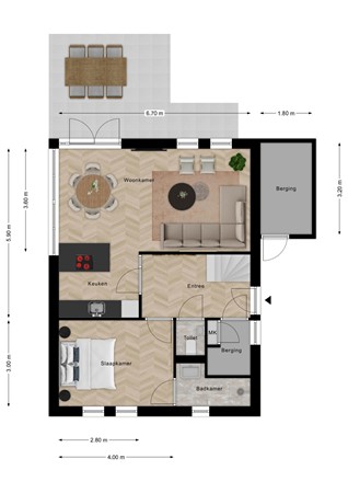 Plattegrond - Lampsinsdijk 8-015, 4504 RA Nieuwvliet - BeganeGrond.jpg