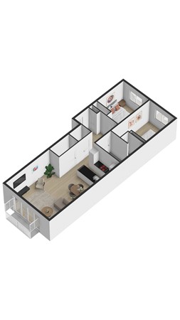 Plattegrond - Stijn Albregtsstraat 1-23, 4506 GA Cadzand - 3D_Verdieping.jpg