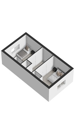 Plattegrond - Vlamingpolderweg 18-022, 4506 HZ Cadzand - 3D_1eVerdieping.jpg