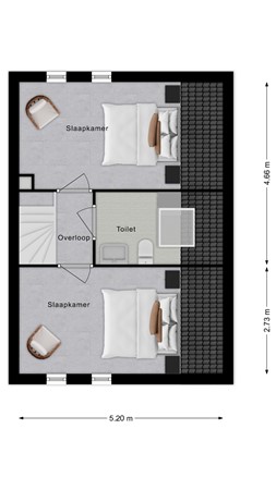 Plattegrond - Spaanse Galeien 68, 4525 NS Retranchement - 188072875_spaanse_galeien_1e_verdieping_first_design_20260727_9b06f2.jpg