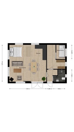 Plattegrond - Noordzeestraat 5, 4506 KM Cadzand - 187981390_noordzeestraat_gastenverblijf_first_design_20260727_a50620.jpg