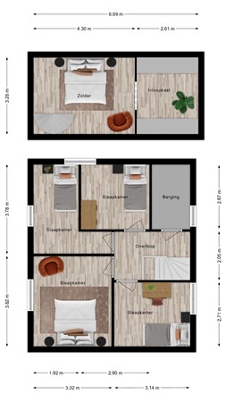 Plattegrond - Dorpsstraat 37, 4505 AN Zuidzande - 188078101_dorpsstraat_37_1e_verdieping_first_design_20260729_9409d3.jpg