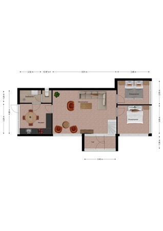 Plattegrond - Mettenijedijk 4A, 4504 AR Nieuwvliet - 188130571_mettenijedijk_4_begane_grond_first_design_20260730_f35c06.jpg