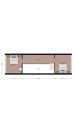 Plattegrond - Mettenijedijk 4A, 4504 AR Nieuwvliet - 188130571_mettenijedijk_4_1e_verdieping_first_design_20260730_1d946b.jpg