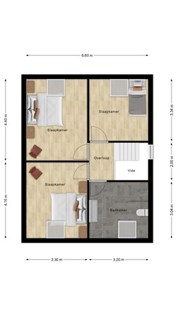 Plattegrond - Prinsestraat 16, 4506 AH Cadzand - 188280223_prinsestraat_16_1e_verdieping_first_design_20260817_9f188f.jpg