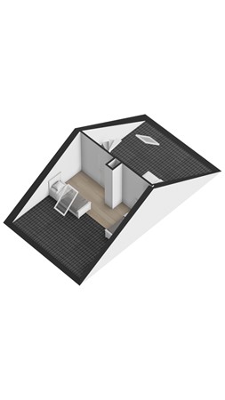 Plattegrond - Schorrebloem 36, 4504 RK Nieuwvliet - 3D_2eVerdieping.jpg