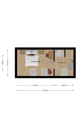 Plattegrond - Vuurdoornstraat 23, 4506 KC Cadzand - 189373921_vuurdoornstraat_2e_verdieping_first_design_20260911_dfacf4.jpg