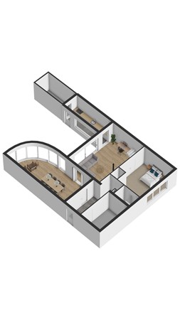 Plattegrond - De Stelle 21, 4506 BE Cadzand - 3D_BeganeGrond.jpg