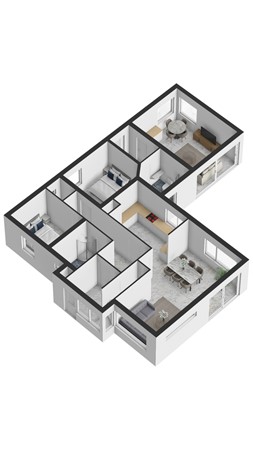 Plattegrond - Mr. P.C. Hennequinlaan 21, 4506 JR Cadzand - 3D_BeganeGrond.jpg