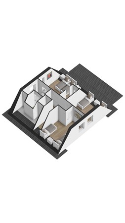 Plattegrond - Zeedijk 24-458, 4504 PN Nieuwvliet - 3D_1eVerdieping.jpg