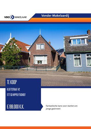 Brochure preview - Klieftstraat 42, 1777 GD HIPPOLYTUSHOEF (1)