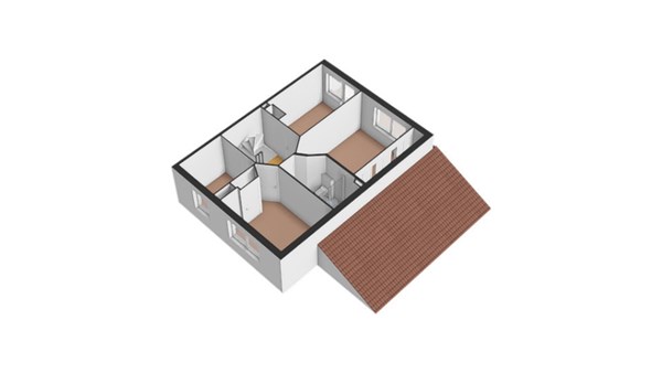 Floorplan - Pieter Maatsstraat 6, 1777 AP Hippolytushoef