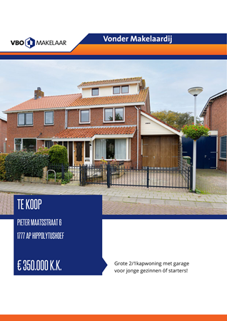 Brochure preview - Pieter Maatsstraat 6, 1777 AP HIPPOLYTUSHOEF (1)