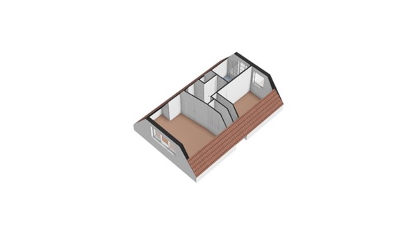 Floorplan - Zwinstraat 62, 1779 BH Den Oever