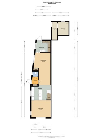 Floorplan - Westerlanderweg 170, 1778 KR Westerland