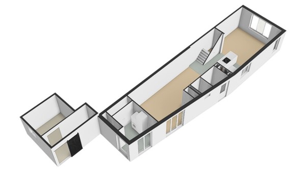 Floorplan - Westerlanderweg 170, 1778 KR Westerland