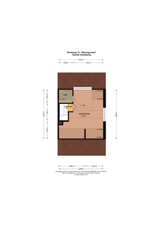 Floorplan - Brinkweg 12, 1771 CN Wieringerwerf