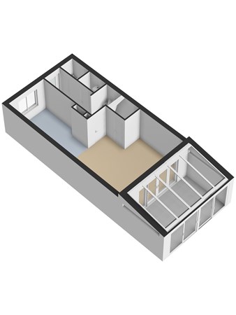 Floorplan - Nadine Gordimerlaan 19, 2553 ZA The Hague