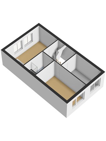 Floorplan - Nadine Gordimerlaan 19, 2553 ZA The Hague