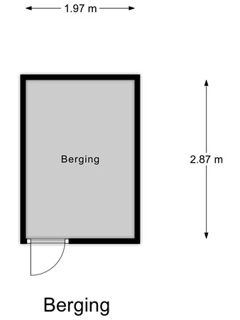 Floorplan - Nadine Gordimerlaan 19, 2553 ZA The Hague