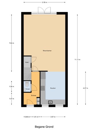 Floorplan - Henk Kompagnelaan 80, 2493 CJ Den Haag