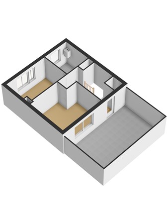 Floorplan - Burgemeester van der Veldestraat 4, 2552 TG The Hague