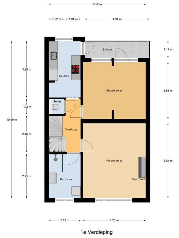 mediumsize floorplan