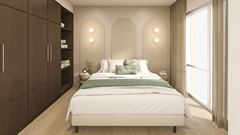 Het Baken Terneuzen - Appartement B - Slaapkamer (2).png