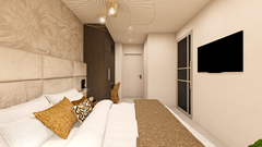 Het Baken Terneuzen - Appartement G - Slaapkamer (2).png