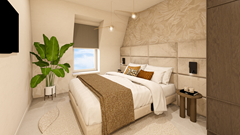 Het Baken Terneuzen - Appartement G - Slaapkamer (3).png