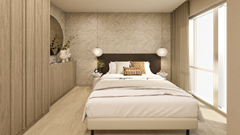 Het Baken Terneuzen - Appartement A - Slaapkamer (2).png