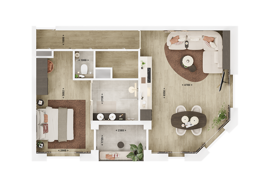 mediumsize floorplan