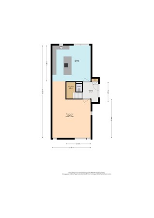 Wilgenkade 7, 2492 TR Den Haag - Plattegrond begane grond Wilgenkade 7 - Den Haag  kopie.jpeg