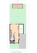 Plattegrond begane grond perceel Stekelbaarssingel 37  - Den Haag.jpg