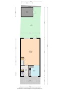 Plattegrond begane grond perceel Leliekeverstraat 18 - Den Haag.jpg