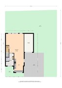 Plattegrond begane grond perceel Artemisschelphof 13  - Den Haag.jpg