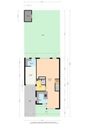 Plattegrond begane grond perceel Kamilleveld 72  - Den Haag.jpg