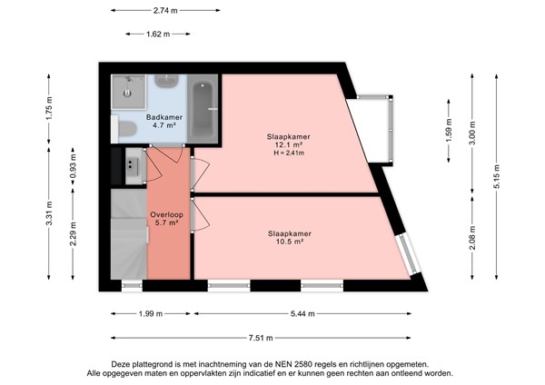 Libelsingel 1, 2492 RB Den Haag - Plattegropnd 1e verdieping Libelsingel 1 - Den Haag.jpg