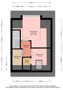 Plattegrond zolder Frank van Hulsentoplaan 33 - Den Haag kopie.jpg