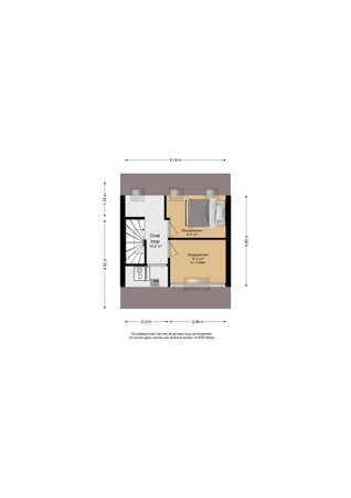 Laurus Melselaan 11, 2493 BW Den Haag - Plattegrond zolder Laurus Melselaan 11 - Den Haag.jpg