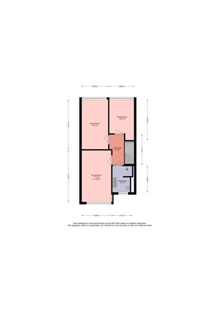 Dodaarsoever 8, 2492 TA Den Haag - Plattegrond 1e verdieping Dodaarsoever 8 - Den Haag.jpg