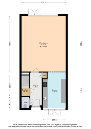 Regenboogforelvijver 6, 2492 MT Den Haag - Plattegrond begane grond Regenboogforelvijver 6 - Den Haag .jpg