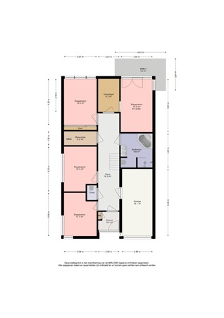 Dodaarsoever 13, 2492 RZ Den Haag - Plattegrond begane grond Dodaarsoever 13 - Den Haag.jpg